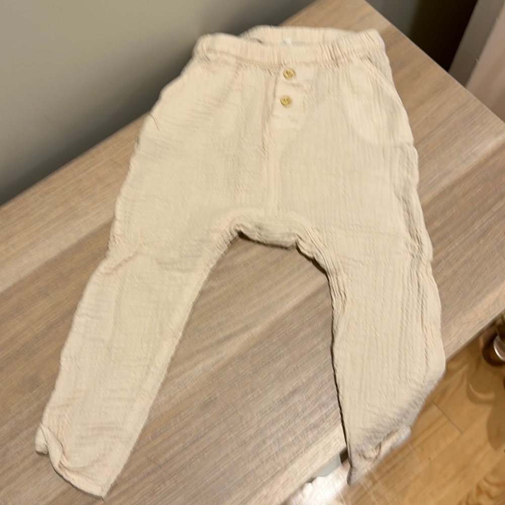 H&M Baby Boy 12-18 mo 100% cotton pants